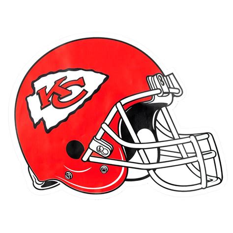 Logo kansas city chiefs, hd png download. NFL Kansas City Chiefs Outdoor Helmet Graphic- Small ...