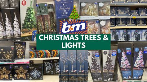 B M CHRISTMAS TREES LIGHT DECORS WITH PRICE NOV 2022 B M HAUL