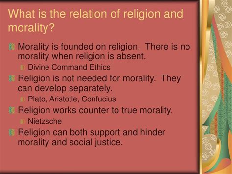 Ppt Religion And Ethics Powerpoint Presentation Free Download Id