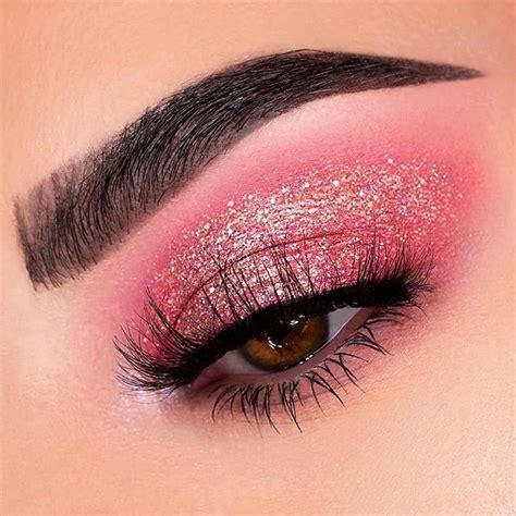 [new] the 10 best eye makeup ideas today with pictures beautiful eye look pink with glitter