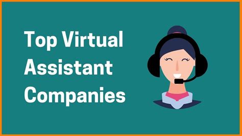 Virtual Assistant Companies To Help You With Everything