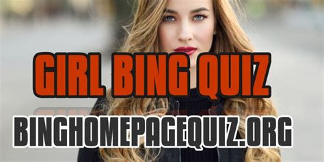 Bing New Girl Quiz Bing Homepage Quiz