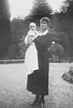 Alice of Battenberg and infant son Prince Phillip of Greece. 1921 ...