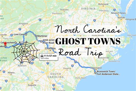 This Road Trip Leads To Iconic Ghost Towns In North Carolina