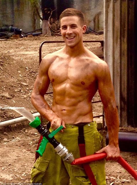 Firefighters Strip Off For 2017 Firefighters Calendar Australia Daily Mail Online