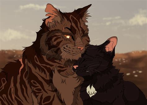 Tigerclaw And Ravenpaw Warrior Cats Art Warrior Cats Books Warrior Cats