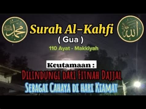 SURAH AL KAHFI Merdu YouTube