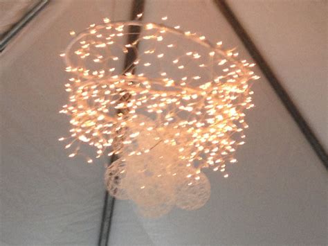 Coolest Wedding Chandelier Ever Perfect In A Tent On A Warm Summer Or