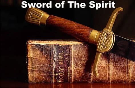 How To Sharpen The Sword Of The Spirit The Word Of God