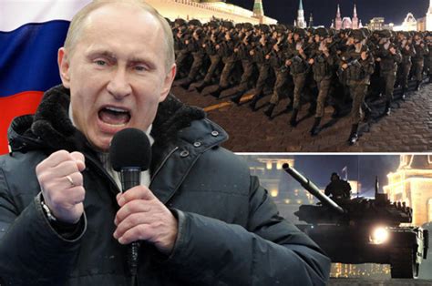 Vladimir Putin Showcases Russian Army As 10000 Soldiers Prepare For