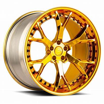 Savini Wheels Forged Gold Custom Finish Wheel