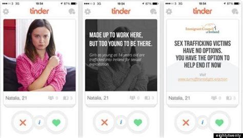 Tinder Sex Trafficking Campaign Highlights Shocking Reality Of Victims In Ireland Huffpost Uk Life