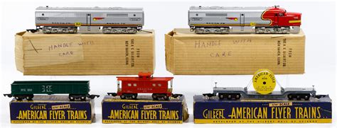 American Flyer Model Train Set