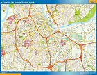 Nashville downtown mappa | Mappe mondo Netmaps