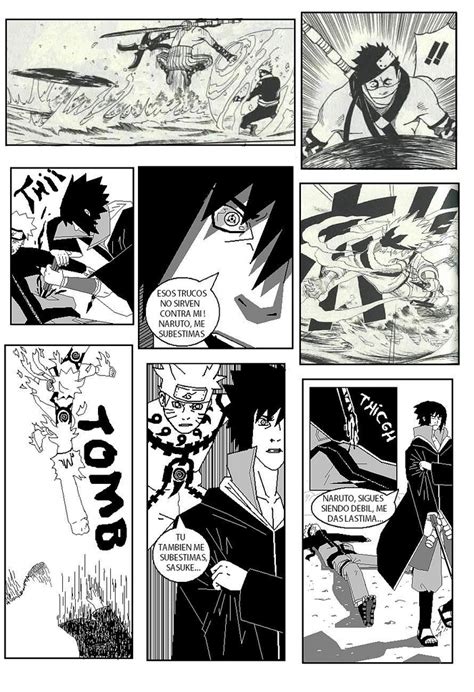 Naruto Vs Sasuke Manga Especial 1 Imágenes Taringa
