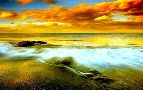 X Rocks Shore Spray Waves Sea Coolwallpapers Me