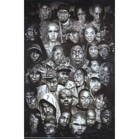 Hip Hop Legends Poster Poster Print