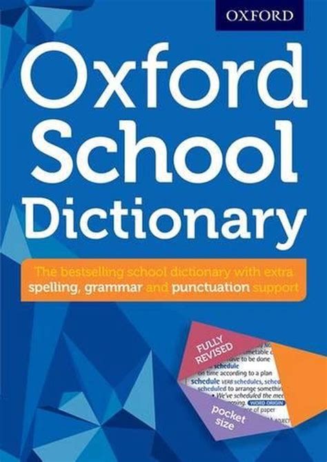 Oxford School Dictionary By Dictionaries Oxford Book And Merchandise