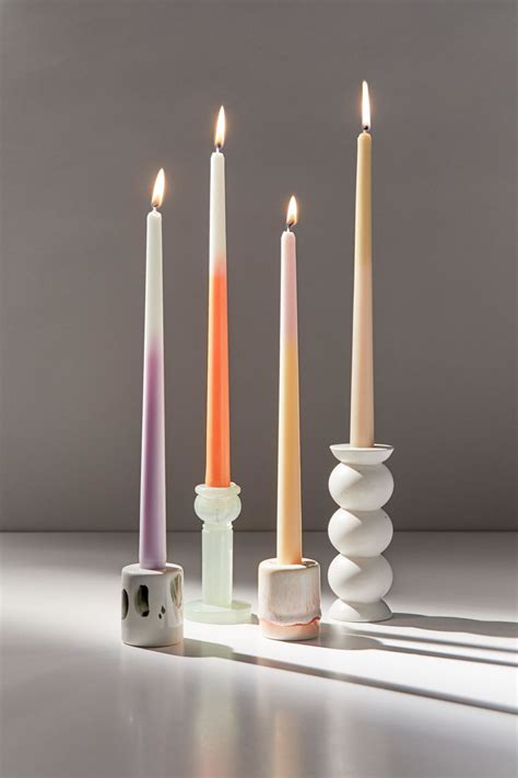 Taper Candles Take Over From The Jar Variety In New Trend Were Loving