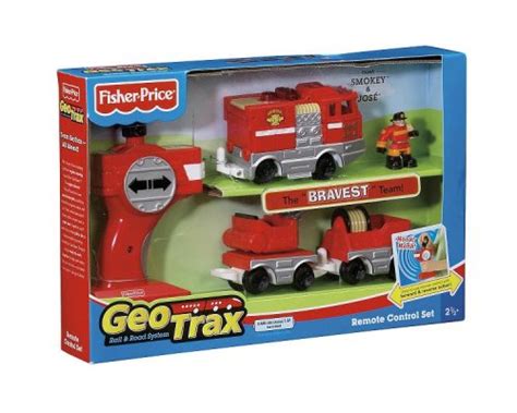 Buy Fisher Price Geotrax Rail And Road System Rc Set With Figure