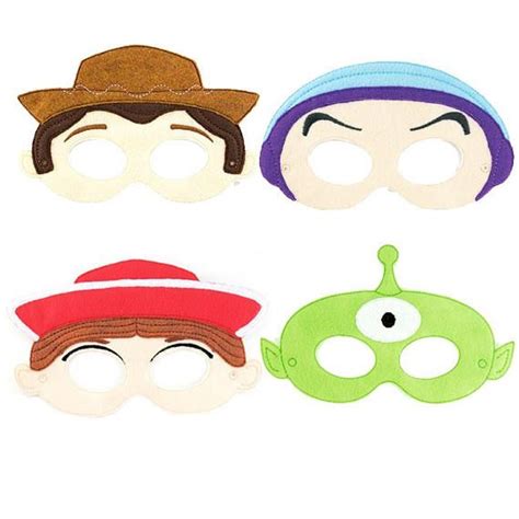 These Toy Story Face Masks Are Great For Childrens Birthday Parties Or