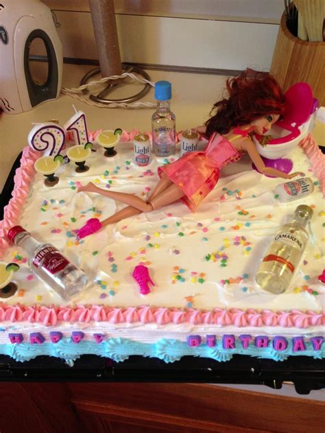 8 Happy Birthday Alcohol Cakes Photo 21st Birthday Cakes With Alcohol Alcohol Shaped Birthday