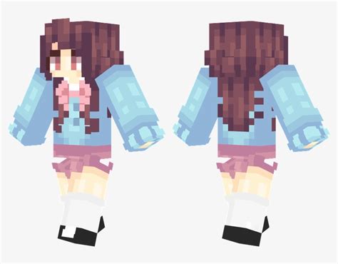 Download Pink Bow Minecraft Skin Bow Hd Transparent Png