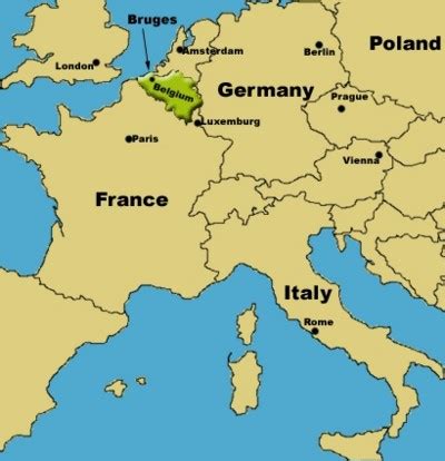 Need a special belgium map? Where Is Belgium Map Of Europe