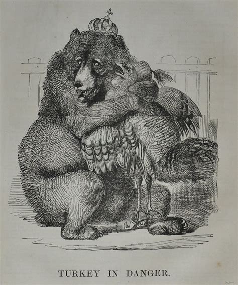 turkey in the russian bear hug punch 1853 mr punch s vie… flickr