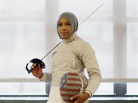 ibtihaj muhammad out of olympic fencing but media won t let hijab wearing american go quietly