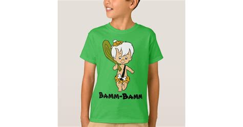 The Flintstones Bamm Bamm Rubble T Shirt Zazzle