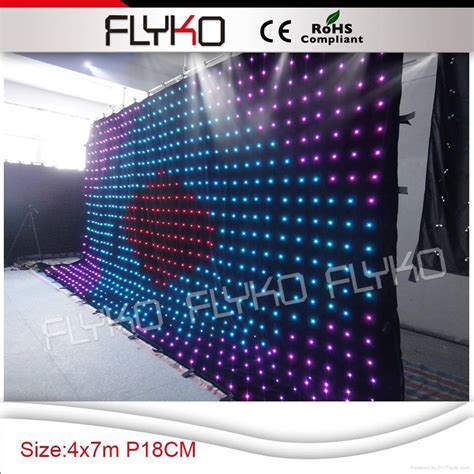 Free Shipping Indoor Led Stage Curtain Fk4718 China Trading Company