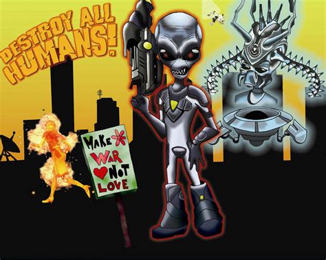 Destroy All Humans Fanart By Dropdeadmeggz On Deviantart