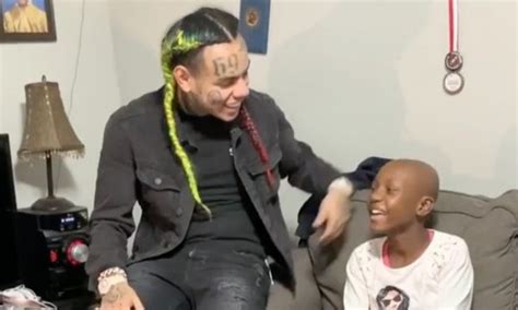 Tekashi 6ix9ine Spends Day With 8 Year Old Fan Battling Brain Cancer