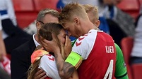 El danés Simon Kjaer, quien le salvó la vida a Christian Eriksen en la ...