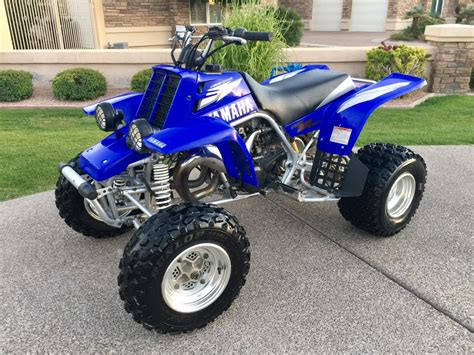 2002 Yamaha Banshee Yfz350 2 Stroke Mint Blue Low Hours Atv Quad