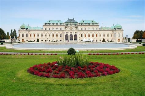 Summer Palace Belvedere In Vienna Austria Stock Image Image Of