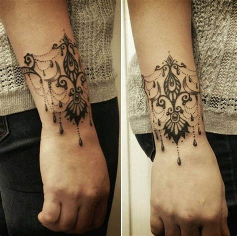 Lace Wrist Tattoo Designs Tattoo On Pinterest Lock Tattoo