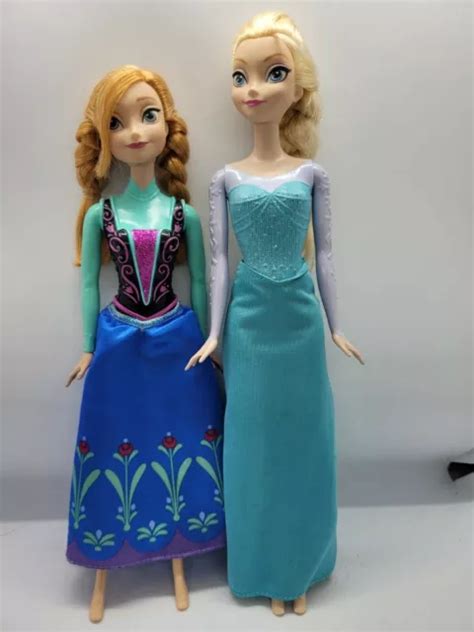 Mattel Disney Princess Barbie Frozen Anna Elsa Doll Lot Nice Cute Picclick