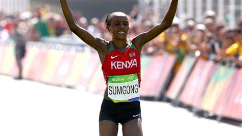 Kenyas Olympic Marathon Champion Jemima Sumgong Fails Drug Test Iaaf