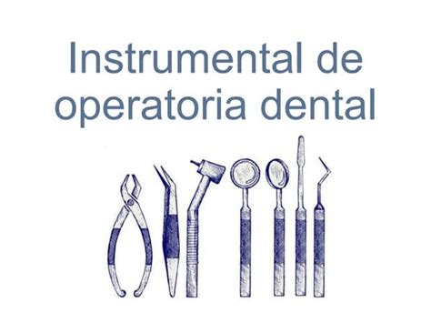 Instrumental Odontología Basico