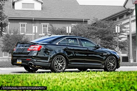 2013 Tuxedo Black Ford Taurus Sho Pictures Mods Upgrades Wallpaper
