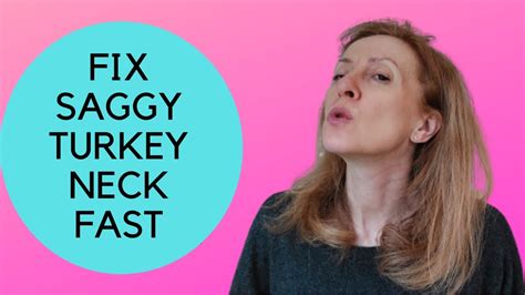 How To Get Rid Of Saggy Turkey Neck Fast Youtube