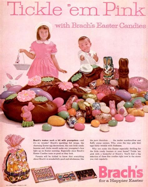 Brachs Easter Candy From The 60s Bunnies Chicks Chocolate Eggs