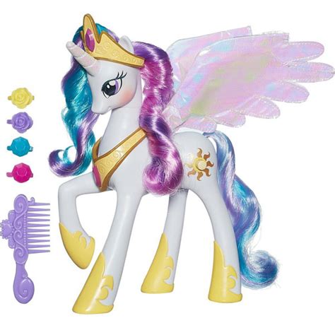 My Little Pony Talking Pony Princess Celestia Brushable Pony Mlp Merch