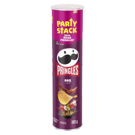 Pringles Potato Crisps Mega Stack Bbq