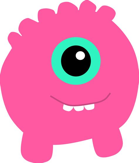 Clipart Pink Monster Monster Crafts Monster Clipart Monster Quilt