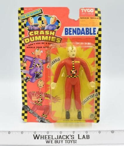 Bendable Daryl The Incredible Crash Dummies 1992 Tyco NEW SEALED MOSC