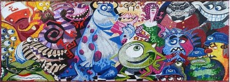 Mosaic Art - Monsters Inc Disney movie Characters | Others | Mozaico