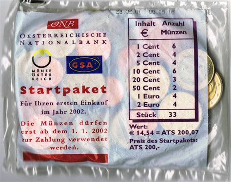 Austria Starter Pack Euro Coinstv The Online Eurocoins Catalogue